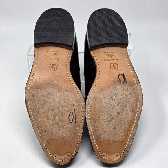 Johnston & Murphy Optima Mens Melton Oxford Size 8.5 Burgundy Cap Toe Shoe USA main image 11